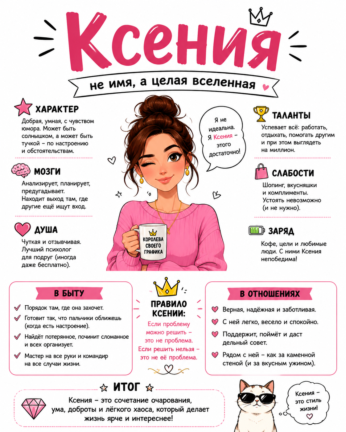 Значение имени Ксения