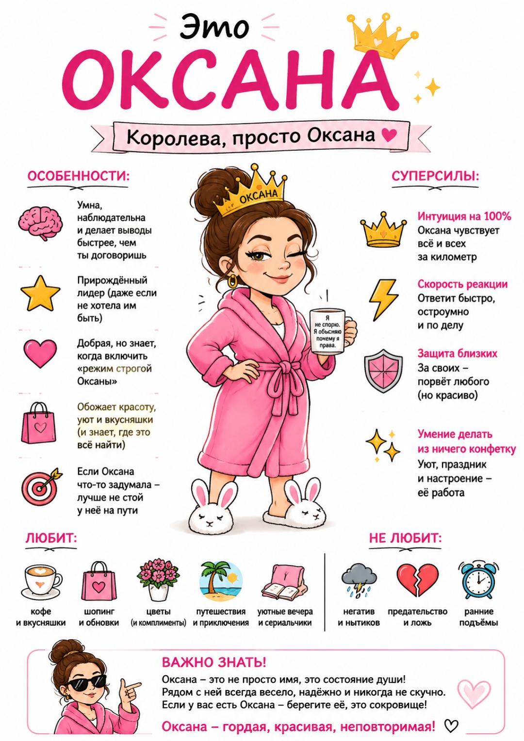 Значение имени Оксана