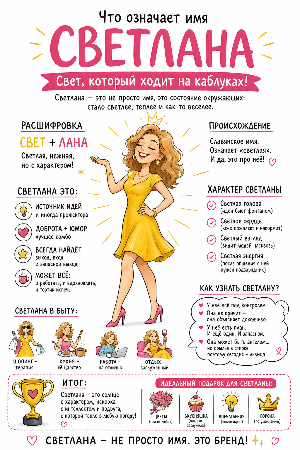 значение имени светлана