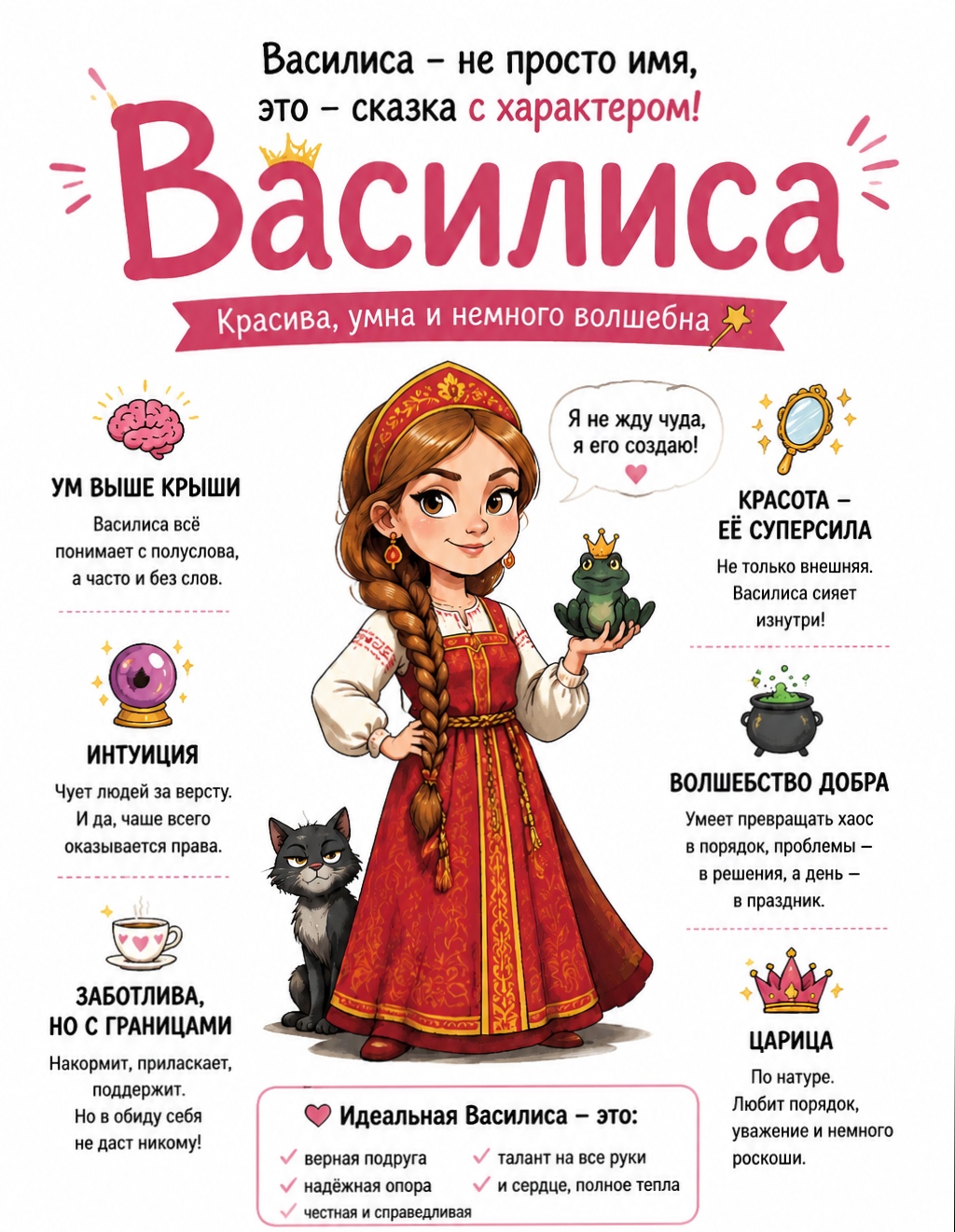 Значение имени Василиса 