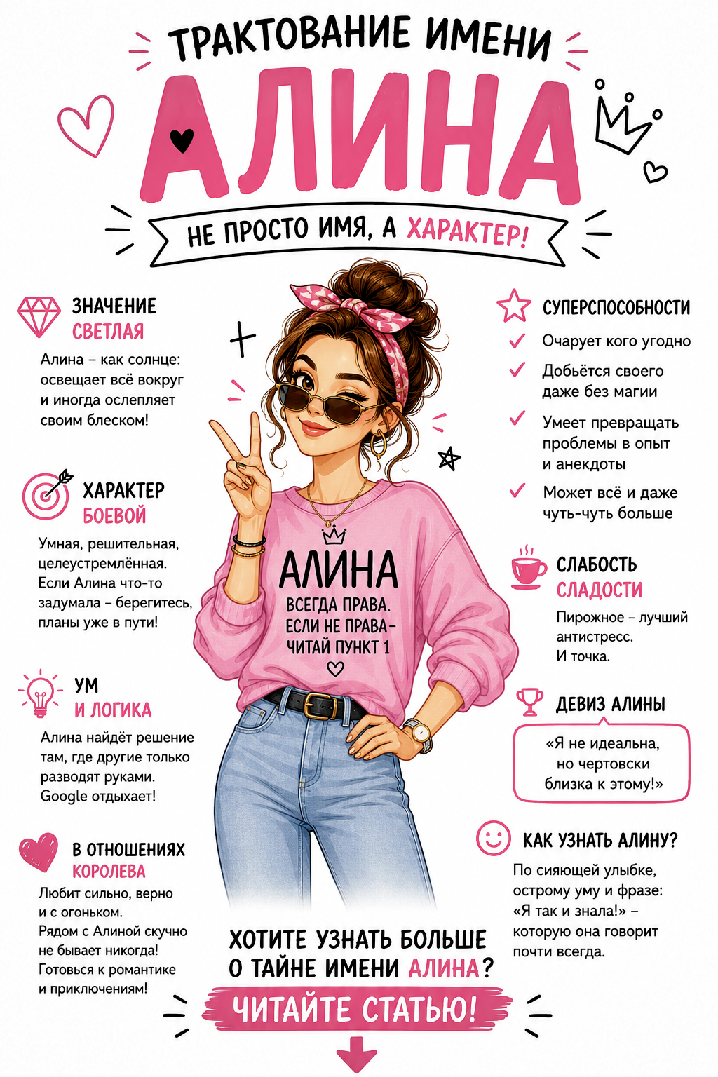 Значение имени Алина