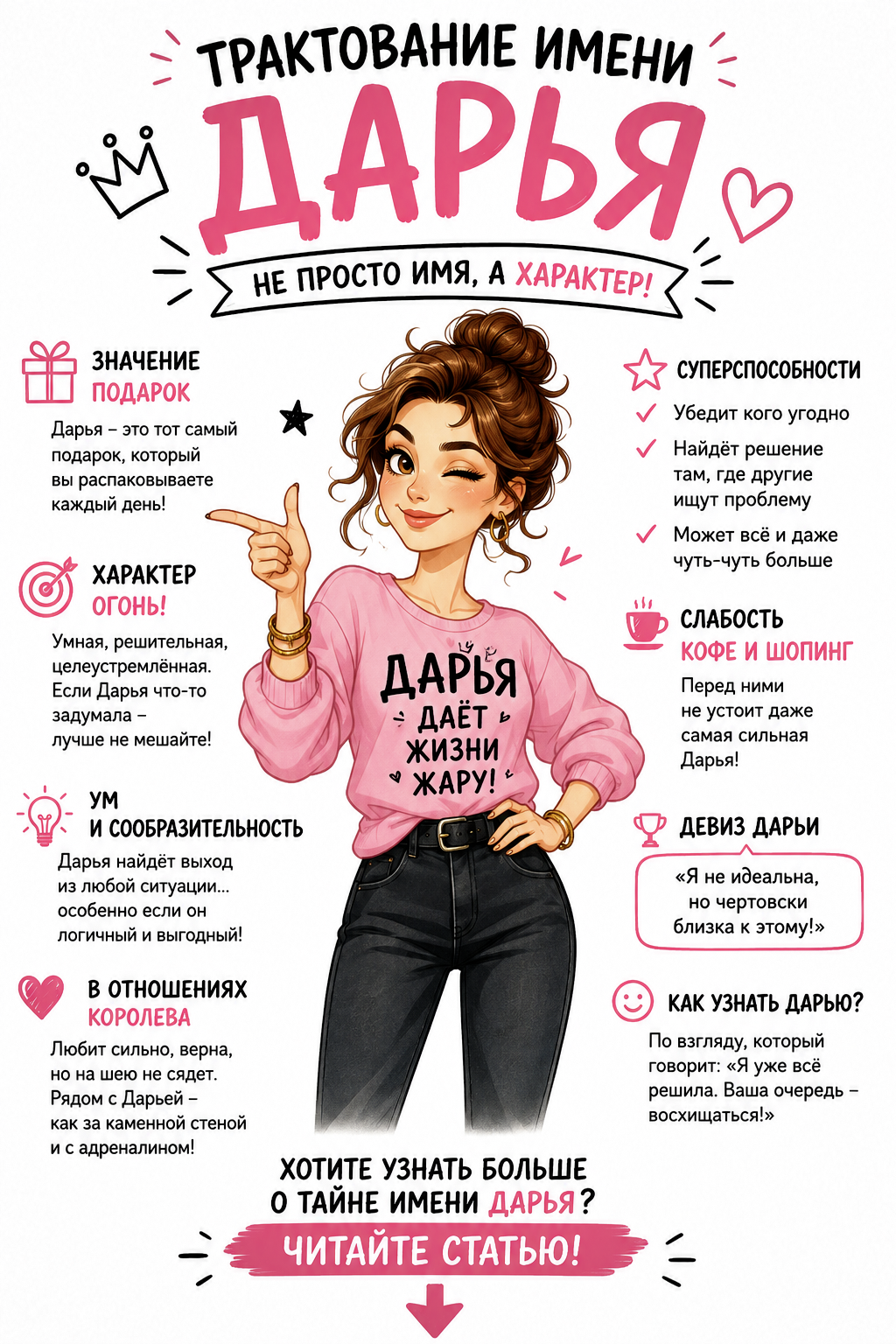 Значение имени Дарья