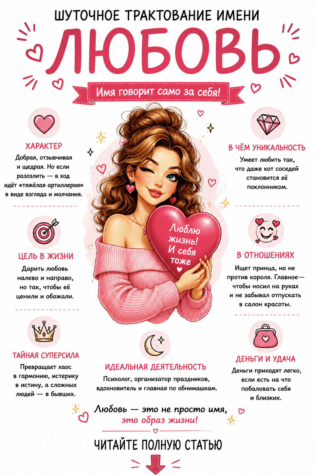 Значение имени Любовь