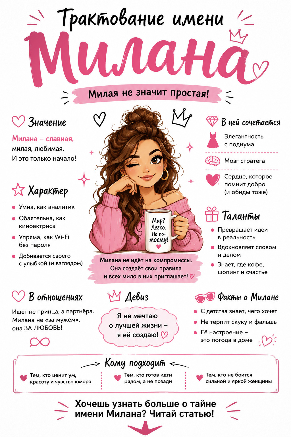 Значение имени Милана