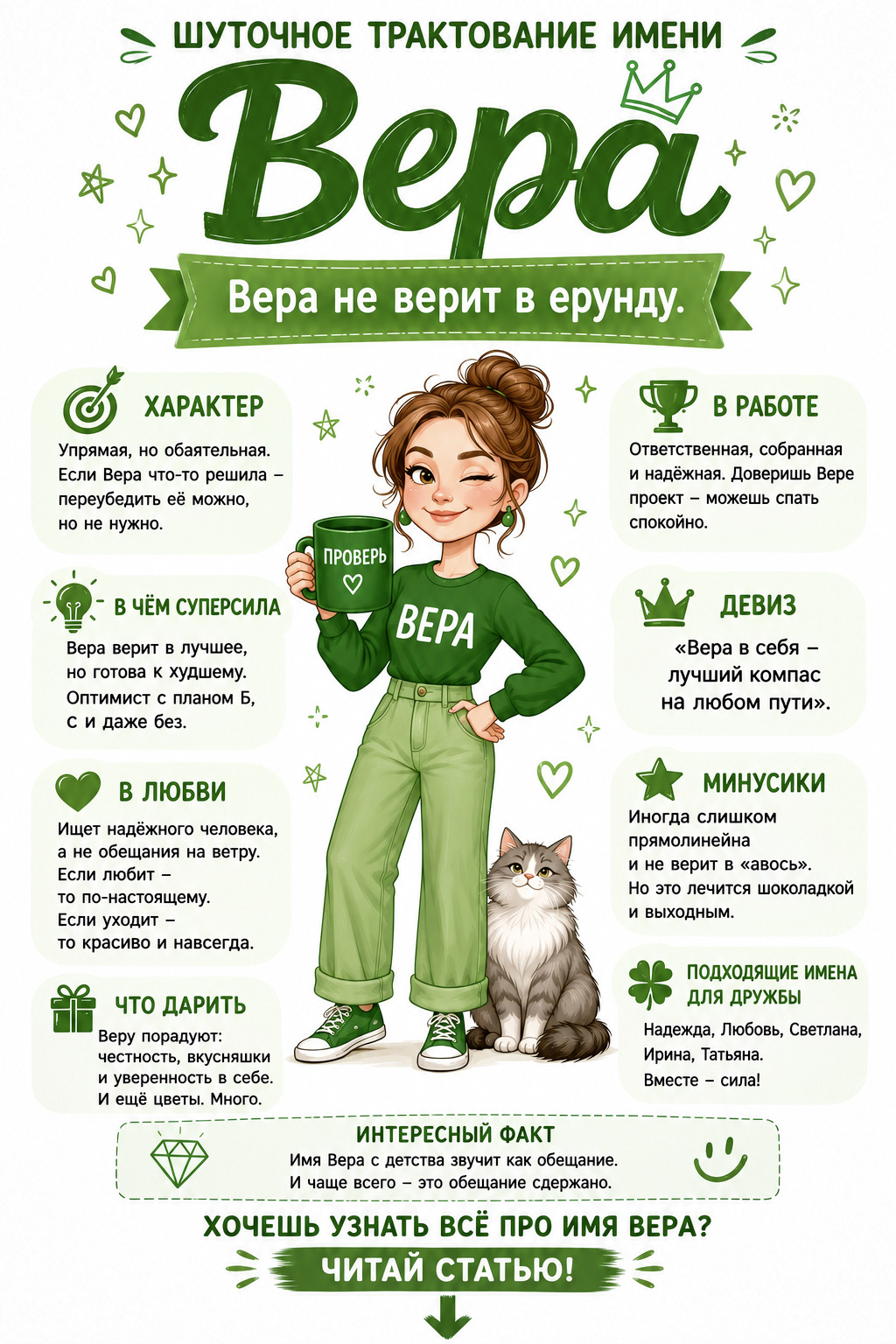 Значение имени Вера